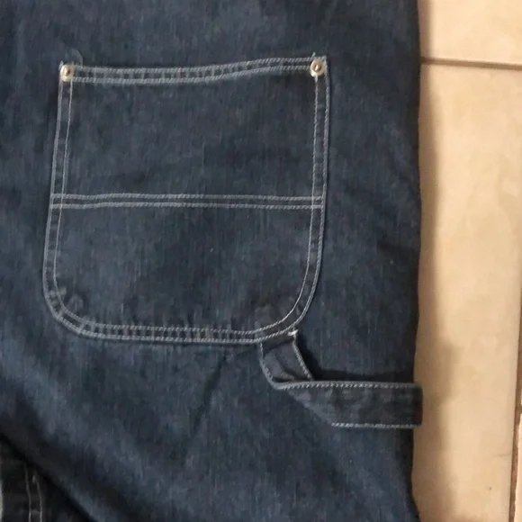 Disney Plus Overalls Vintage Eeyore Denim Jeans 2X - Picture 6 of 10